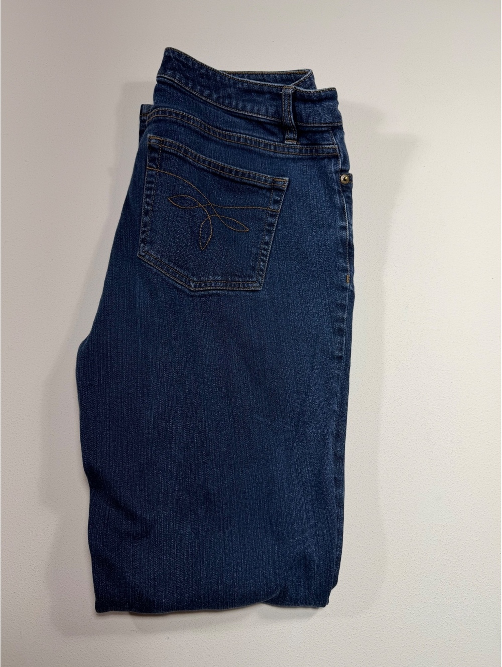 Chaps Denim Women’s Jeans Size 6 Blue Straight Leg Stretch 30x29